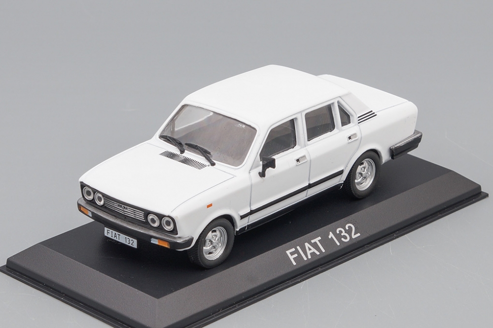 1:43 FIAT 132, Masini de Legenda, white - mas084