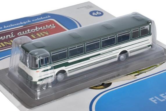1:72 FLEISCHER S5, Kultowe Autobusy PRL 46, green / white - kulA046