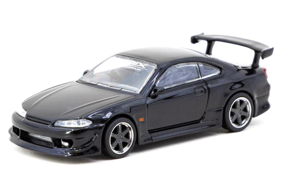 1:64 NISSAN Silvia (S15) VERTEX, dark blue - T64G-023-PRIX