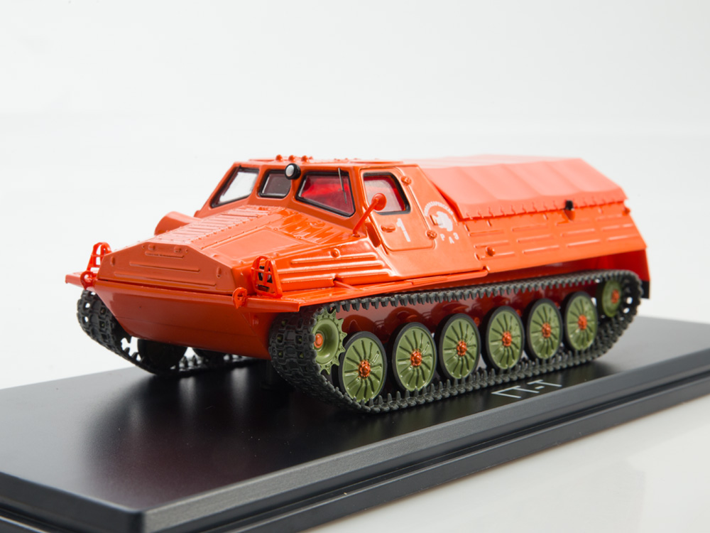 1:43 Гусеничный транспортёр-тягач ГТ-Т, Новолазаревская РАЭ - SSM3041