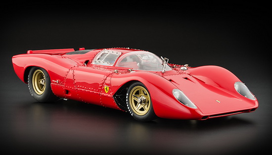 1:18 FERRARI 312P Berlinetta 1969, red - M-096