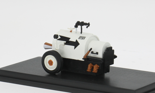 1:43 SKODA UVMV Steam Rocket (1972), white/black - ABR143V-001