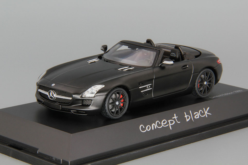 1:43 MERCEDES-BENZ SLS AMG Roadster, concept black - 07458
