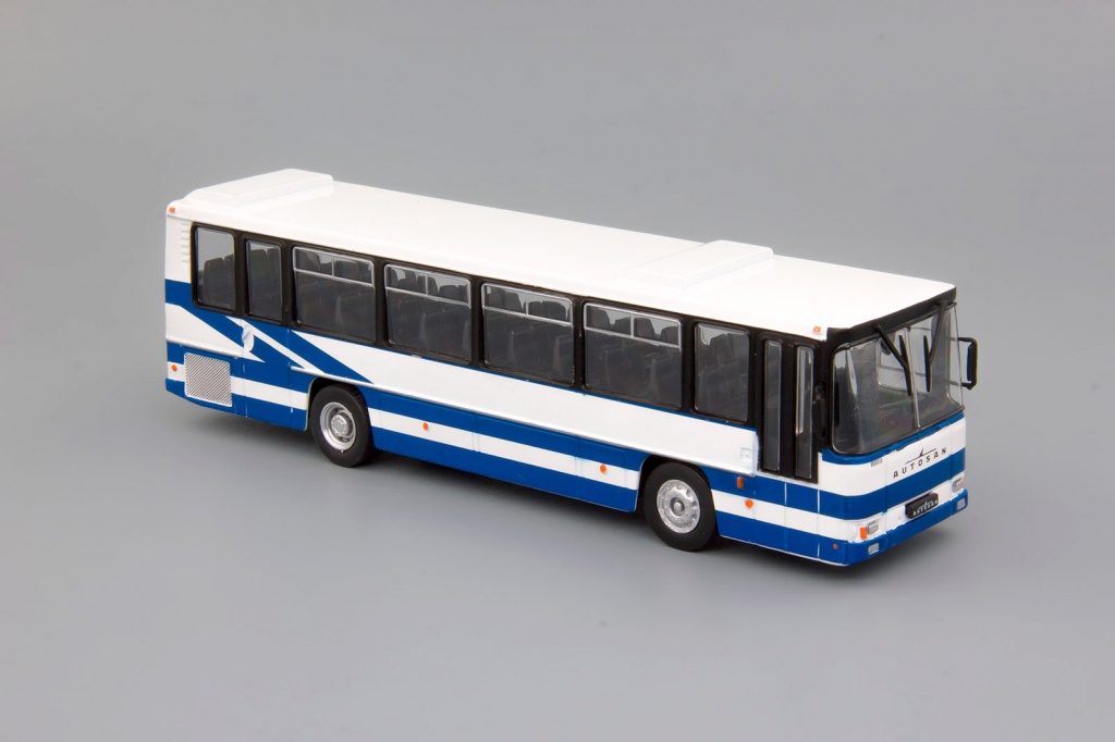 1:72 Autosan H10, Kultowe Autobusy PRL 22, белый / синий - kulA022