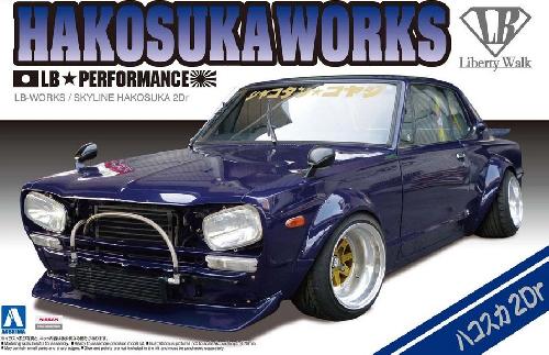 1:24 Сборная модель NISSAN Skyline LB Works Hakosuka 2Dr - 01149