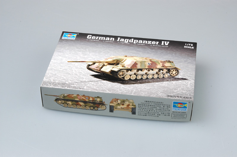 1:72 Сборная модель Немецкая САУ Jagdpanzer IV - 07262