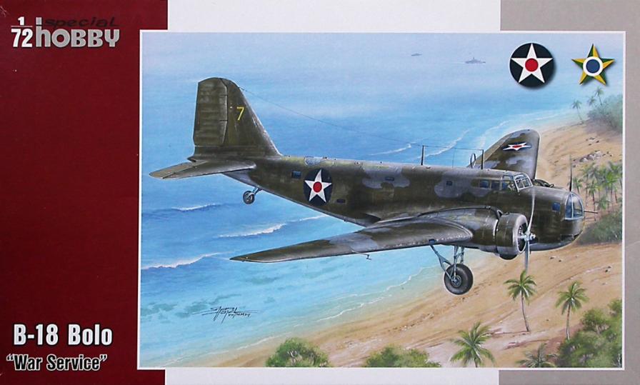 1:72 Сборная модель B-18 Bolo 'WWII Service' - SH72265