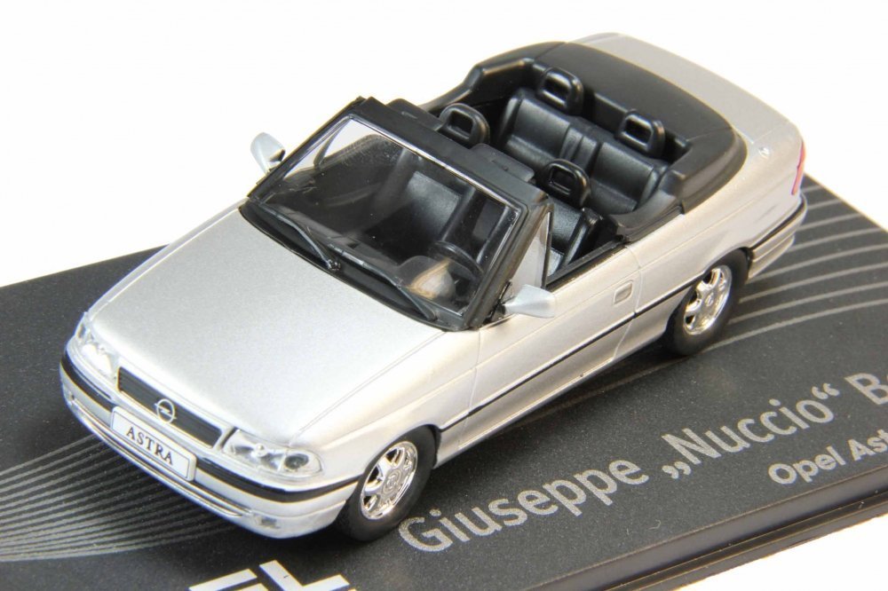 1:43 OPEL Astra F Cabriolet - Guiseppe 'Nuccio' Bertone, silver - OP126