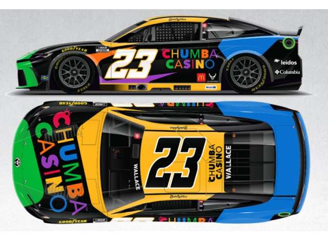 1:64 Toyota Camry XSE #23 Bubba Wallace *Chumba Casino*, various 2025 - C232565CHUDX