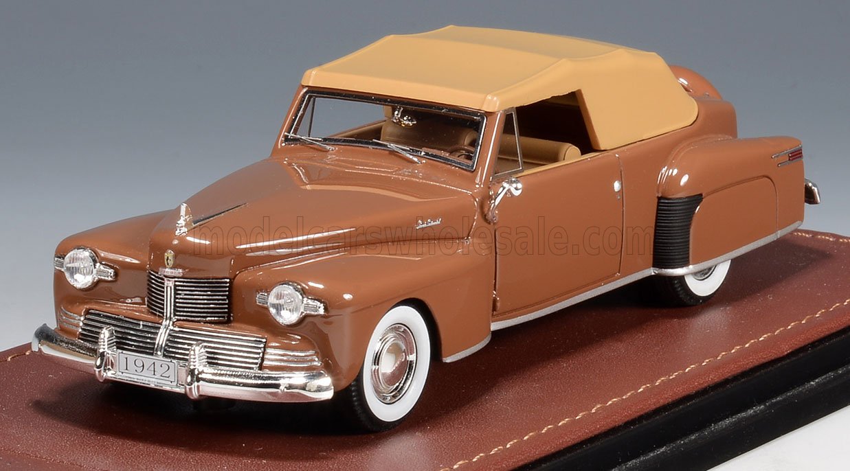 1:43 LINCOLN Continental cabriolet closed (1942), chetwyn beige - GLM100802