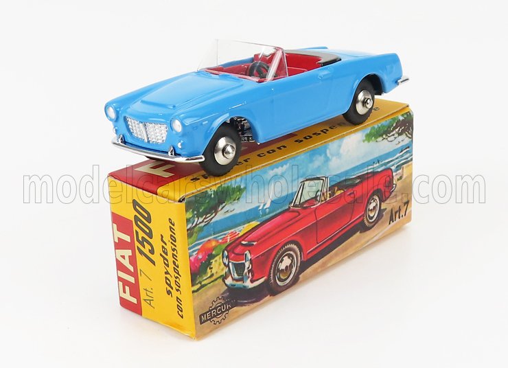 1:48 FIAT 1500 Spider (1959), Blue - MERATCOLL046