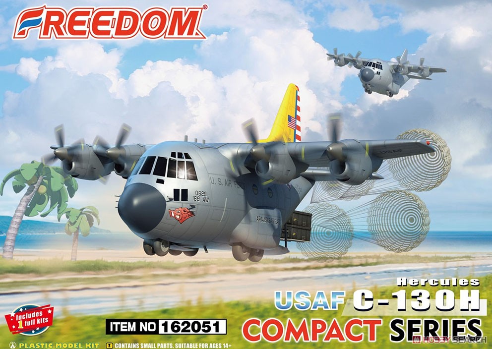 Сборная модель USAF C-130H Hercules Compact Series - 162051