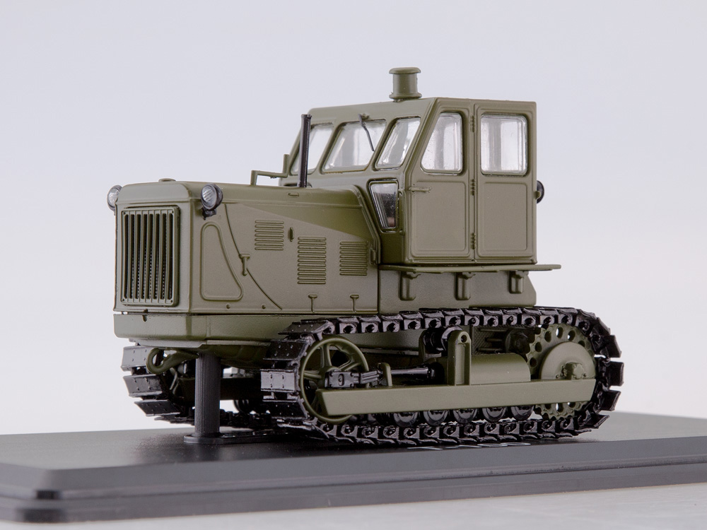 1:43 ЧТЗ-100 металлические траки, хаки - SSM3022