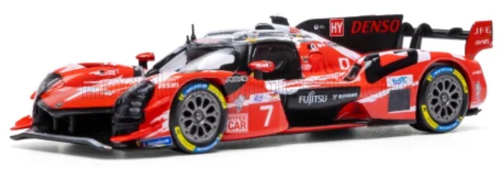 1:43 TOYOTA GR010 3.5L V6 Team Gazoo Racing №7 5th 24h Le Mans (2025) Mike Conway - Kamui Kobayashi - Nyck De Vries - LMM254