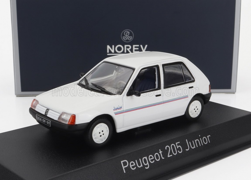 1:43 PEUGEOT 205 Junior (1988), White - 471725