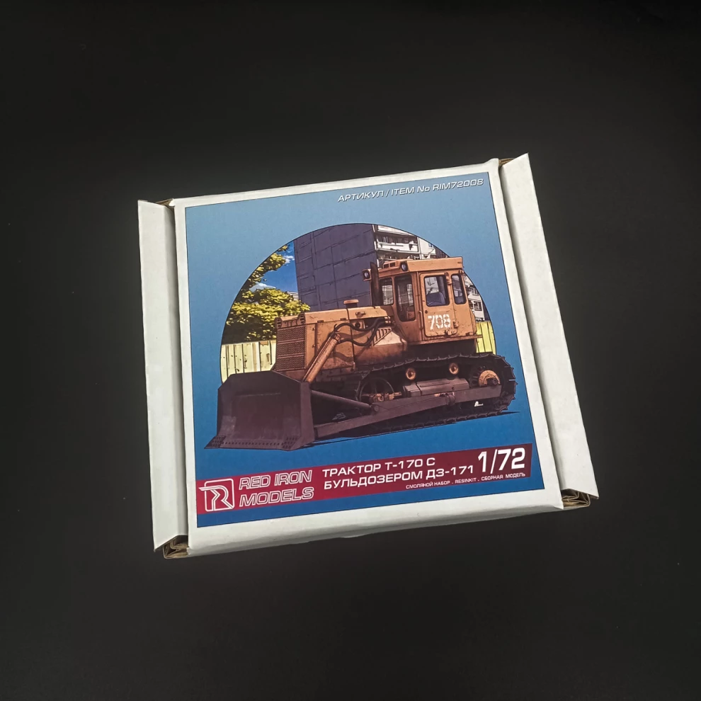 1:72 Сборная модель Бульдозер Т-170 - RIM72008