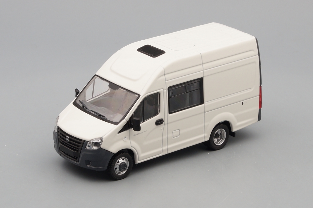 1:43 ГАЗель Next A32R22 грузопассажирская, белый - H660