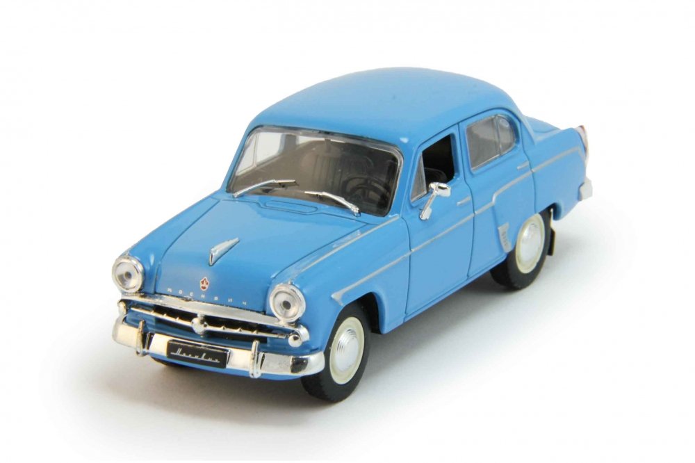 1:43 МОСКВИЧ 407, Автолегенды СССР 1, голубой - AL001