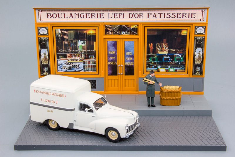 1:43 PEUGEOT 203 (модель с диорамой) - La Livraison Du Boulanger - M3379-1