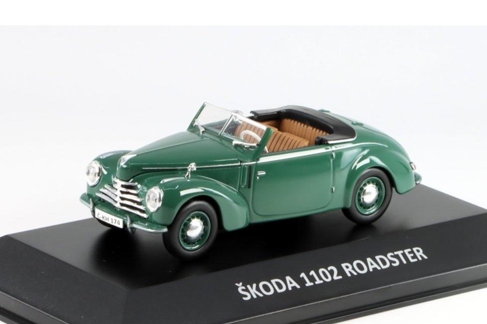 1:43 SKODA 1102 roadster (1951), green - DESK019