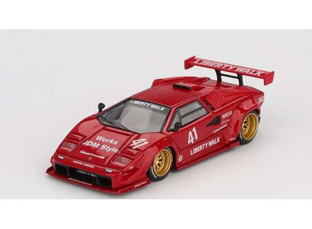 1:64 Lamborghini Countach LB-Works #41, red 2025 - MGT01100BL