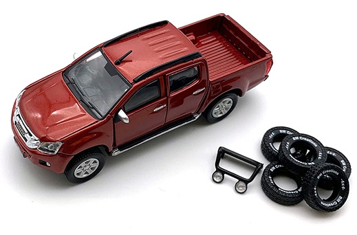 1:64 ISUZU D-max (2016), красный - 64B0104RHD