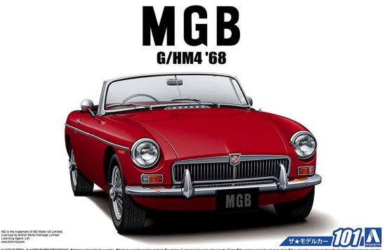 1:24 Сборная модель BLMC G/HM4 MG-B MK-2 '68 - 05685
