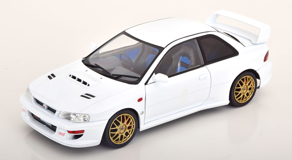 1:18 SUBARU Impreza 22B (1998), white - S1807404