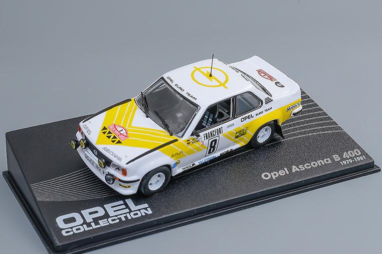 1:43 OPEL Ascona B400 Rallye Monte-Carlo #8 - OPS02