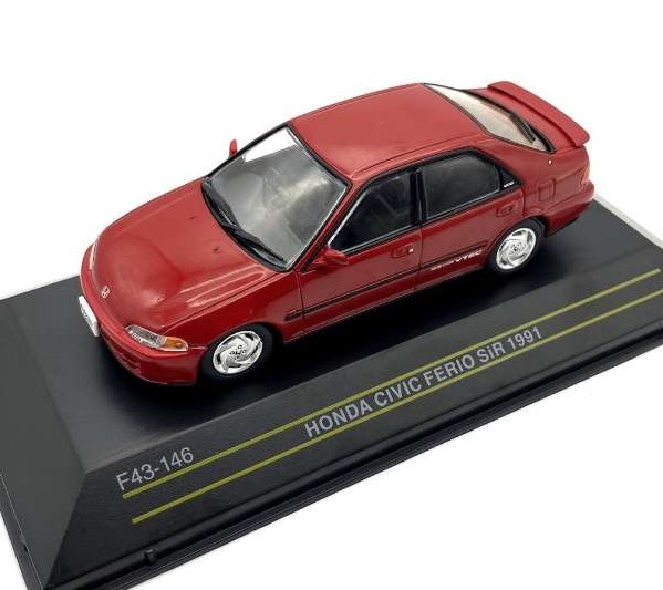 1:43 HONDA Civic Ferio Sir VTEC (1991), красный - F43-146