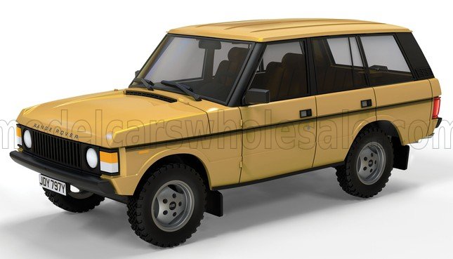 1:43 LAND ROVER Range rover vogue automatic (1981), nevada yellow - VA15702