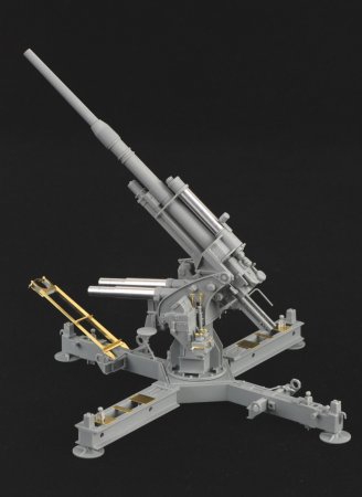 1:35 Фототравление WWII German 88mm FlaK 37 mit Behelfslafette (For DRAGON 6523) - PE35349