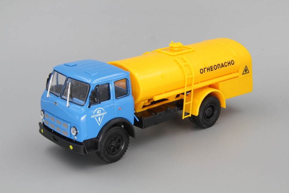 1:43 Минский Топливозаправщик ТЗ-500 'Огнеопасно', голубой / желтый - H964