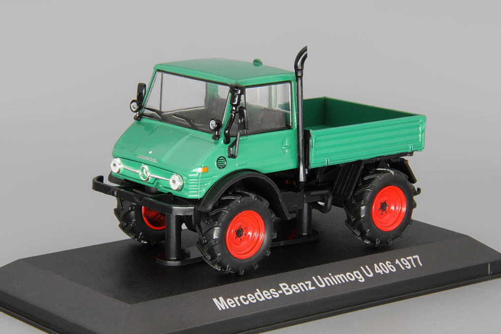 1:43 MERCEDES-BENZ Unimog U406 (1977), green - G1627011