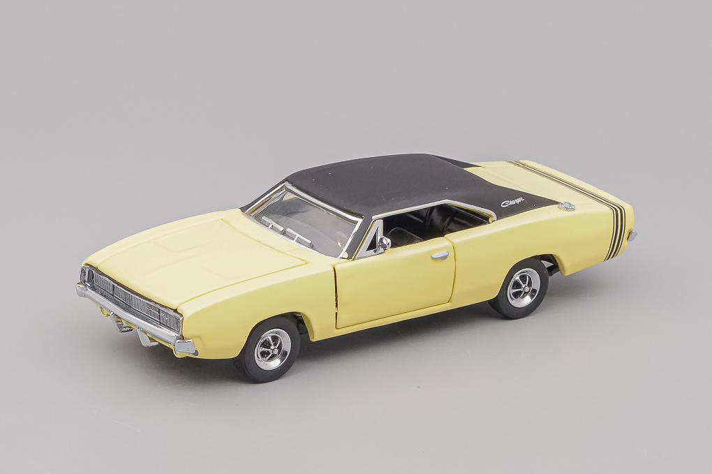 1:43 DODGE Charger HT Coupe (1968), yellow / black - B11XF71-X1