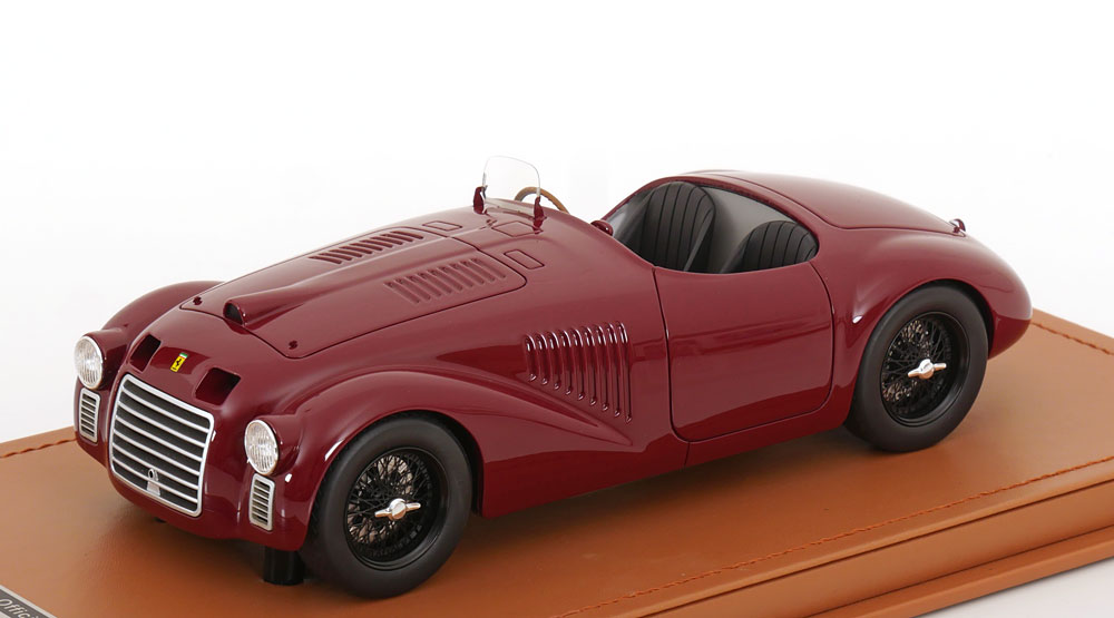 1:18 FERRARI 125S Presse Version (1947), dark red - TM18-301C