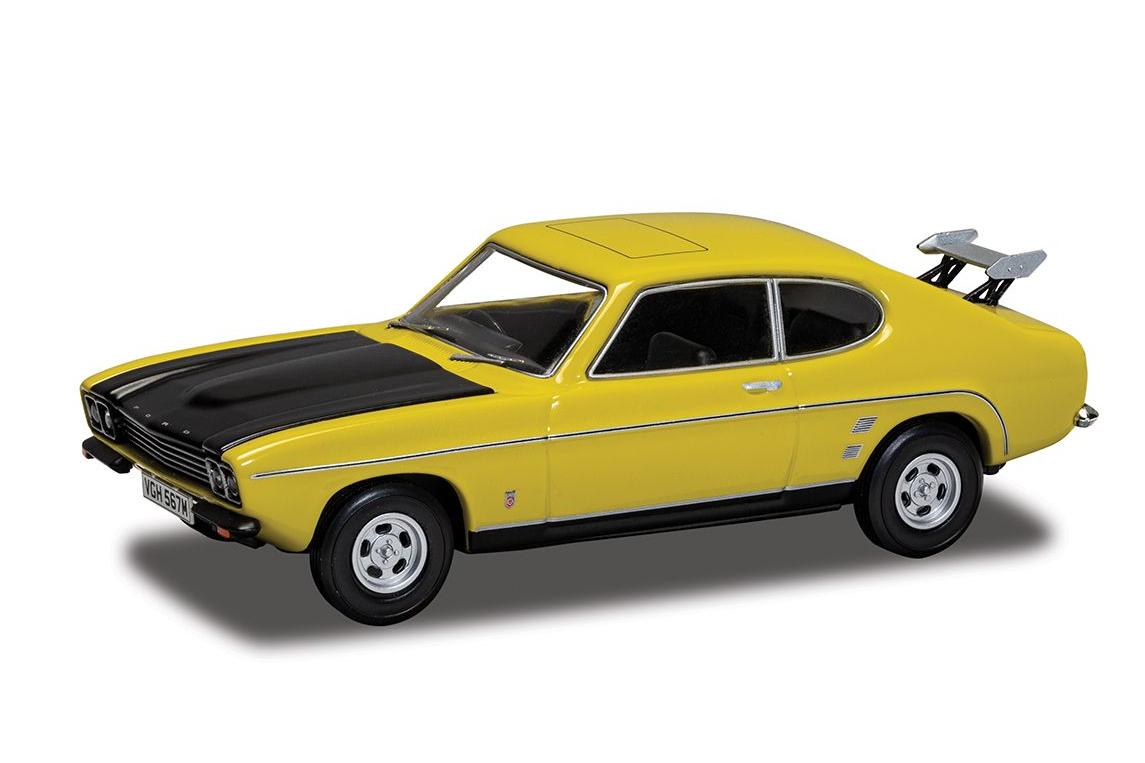 1:43 FORD Capri MK I 3.0 GXL (1974). yellow/black - VA13319