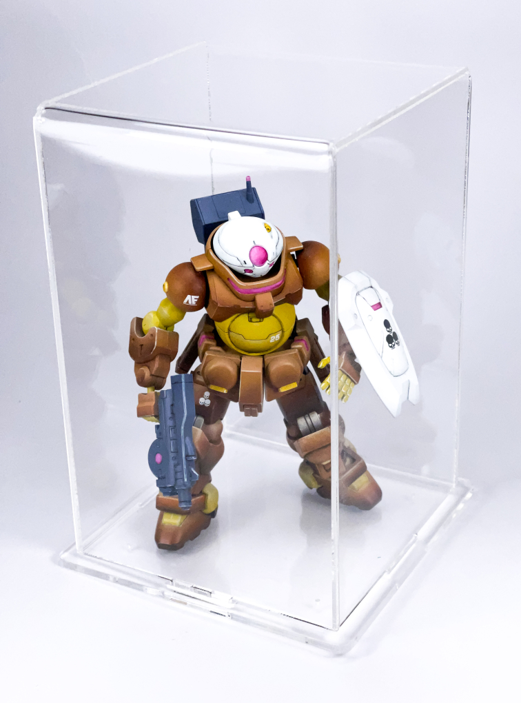 Бокс акриловый для фигур, 80х80х140 - LCB009