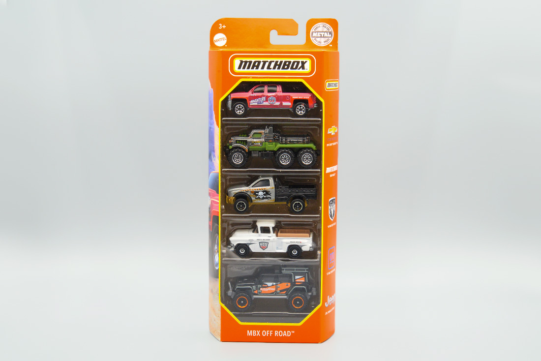 1:64 MBX OFF ROAD 5 pack Set - HFH10