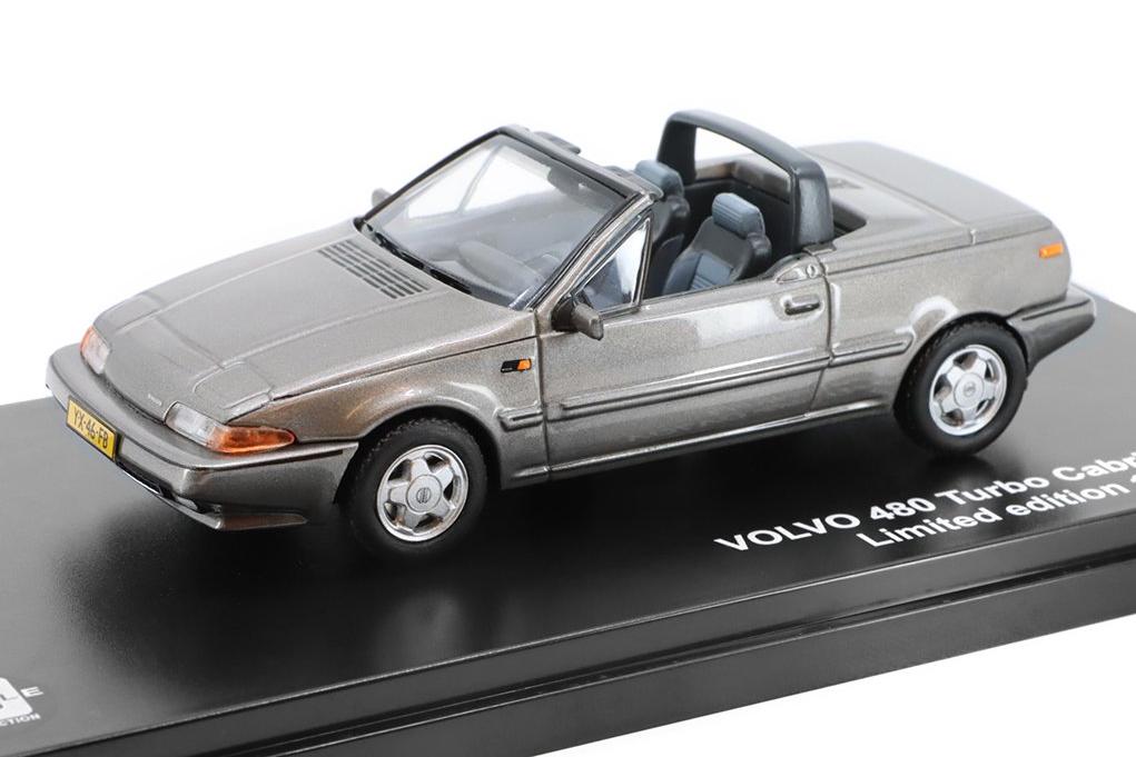 1:43 VOLVO 480 Cabriolet (1990), grey - T9-43065