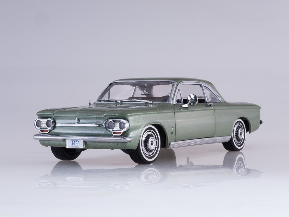1:18 CHEVROLET Corvair Coupe (1963), laurel green - 1483