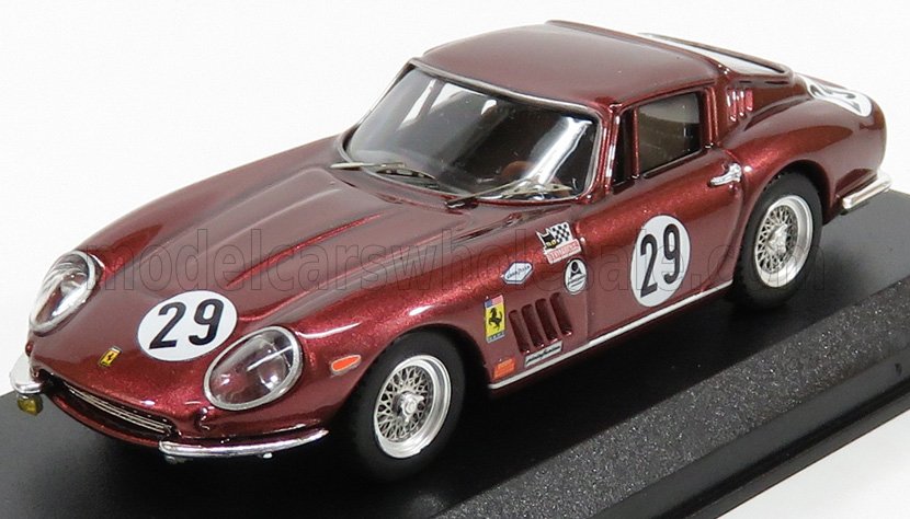 1:43 FERRARI 275 Gtb/4 №29 24h Daytona (1967) Gutierrez - Rebaque, Red - 9747