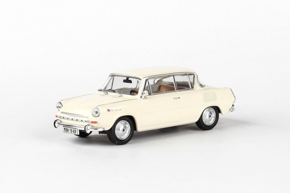 1:43 SKODA 1100MBX - 1969 Slonová Kost  - - 721YE
