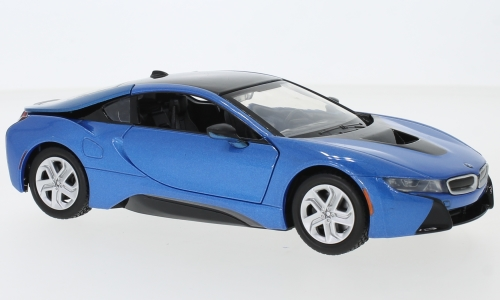 1:24 BMW I8 Coupe (2018), blue - MOM79359BLUE
