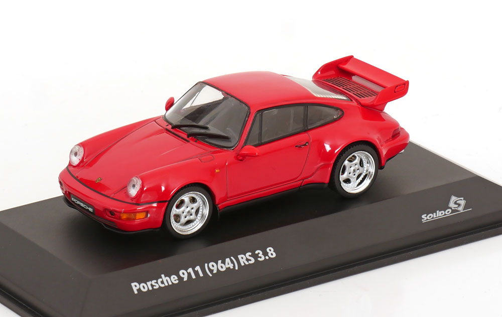 1:43 PORSCHE 911 (964) RS 3.8 (1994), red - S4316901