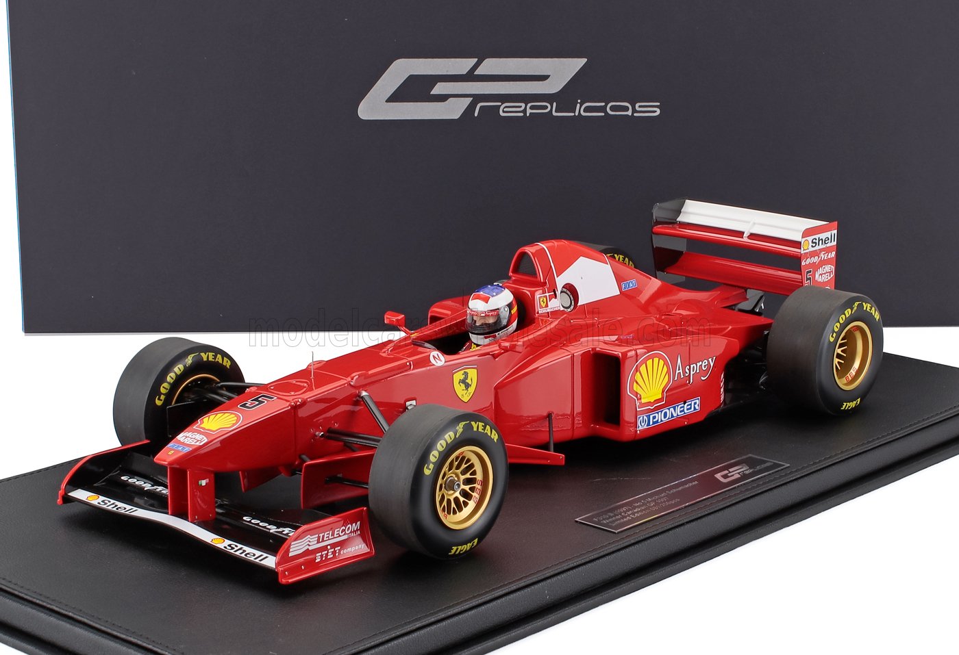 1:12 FERRARI F1 F310b Scuderia Ferrari Marlboro Team №5 Winner Canada Gp (with Pilot Figure) (1997) Michael Schumacher, Red White - GP12-25AWD