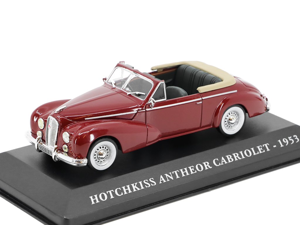 1:43 HOTCHKISS Antheor Cabriolet (1953), dark red - ABMCC057