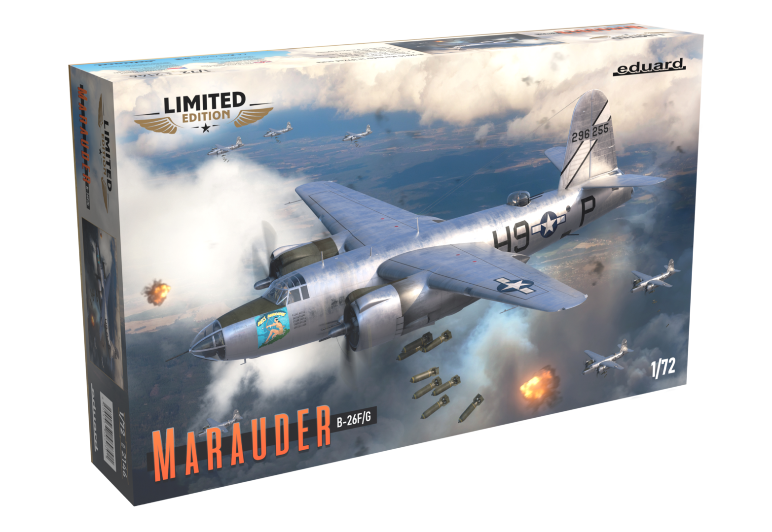 1:72 Сборная модель Marauder B-26F/G - 2146