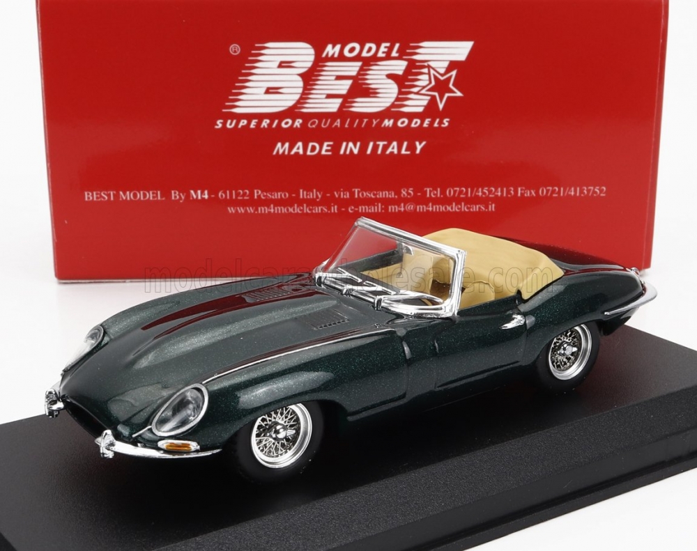 1:43 JAGUAR E-type Spider (1962), Green - 9852