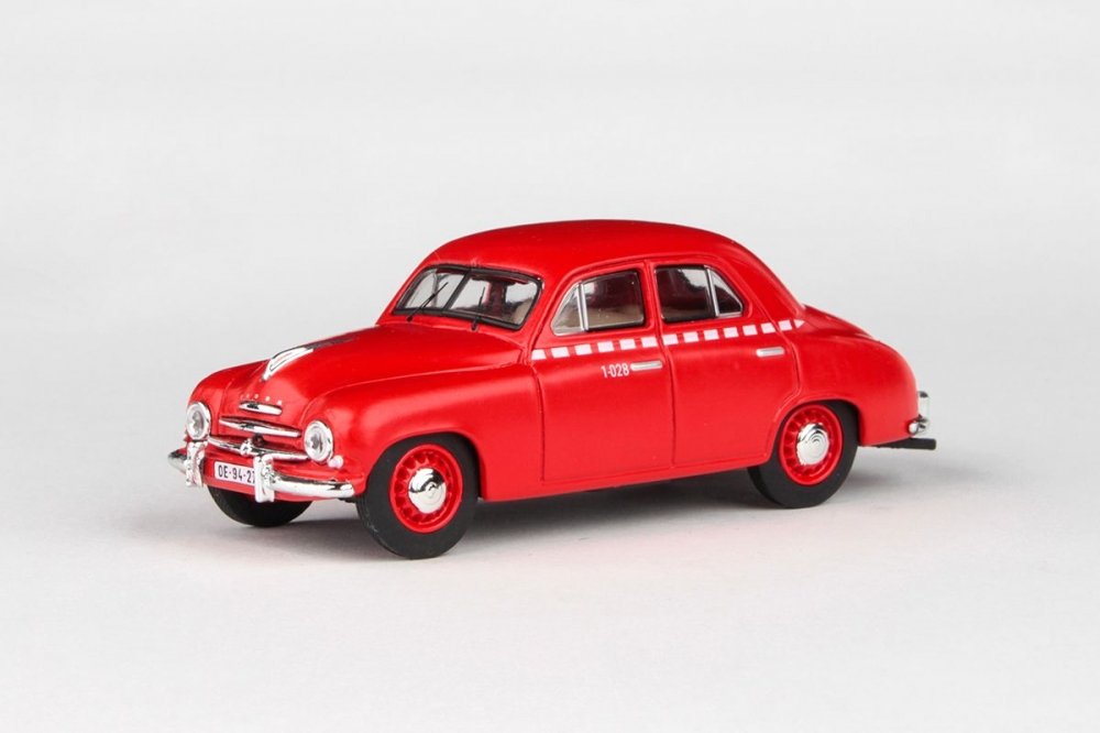 1:43 SKODA 1201 Taxi1956 časopis - 711XDBG